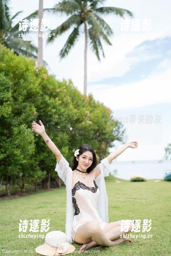 MiStar魅妍社 - 王婉悠Queen带来的灰丝图包，眼神不离开了