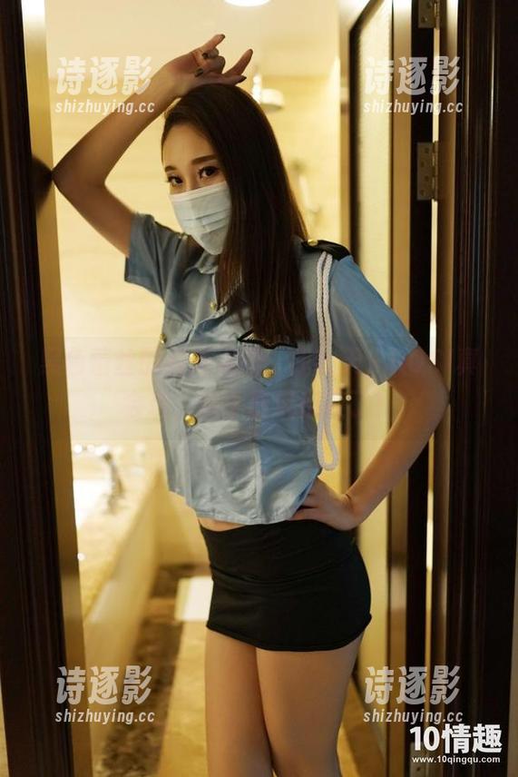 黑色蕾丝的最新美图，我的天，ROSI真会玩，整个画风都变了！