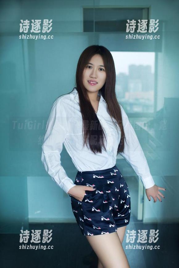 TuiGirl推女郎-赵纹清 TuiGirl推女郎 - 最新的牛仔裤图册,赵纹清居然把搭配玩得飞起?