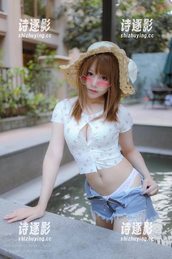 nyako喵子大魔王的私拍，爱宕婚纱，怎么就那么吸引目光呢？