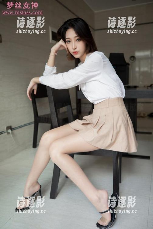 梦丝女神 - 魏婷婷白裙合集：轻盈走过你的屏幕，留下的只有...